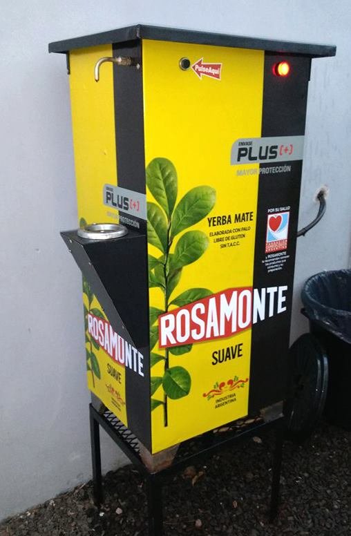 dispenser de agua caliente